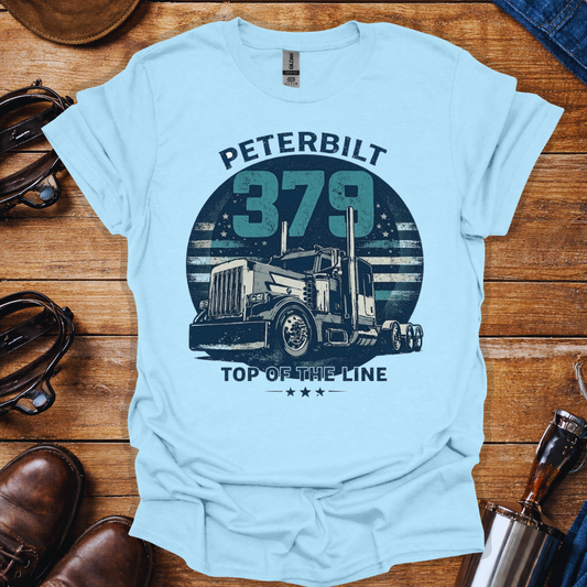 Peterbilt 379 Shirt – Top of the Line Semi Truck Driver Tee