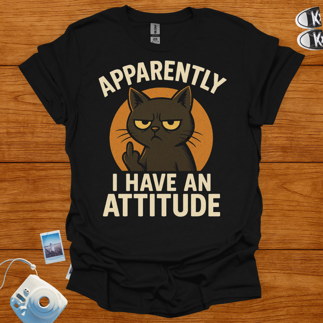 Apparently I have an Attitude T-shirt