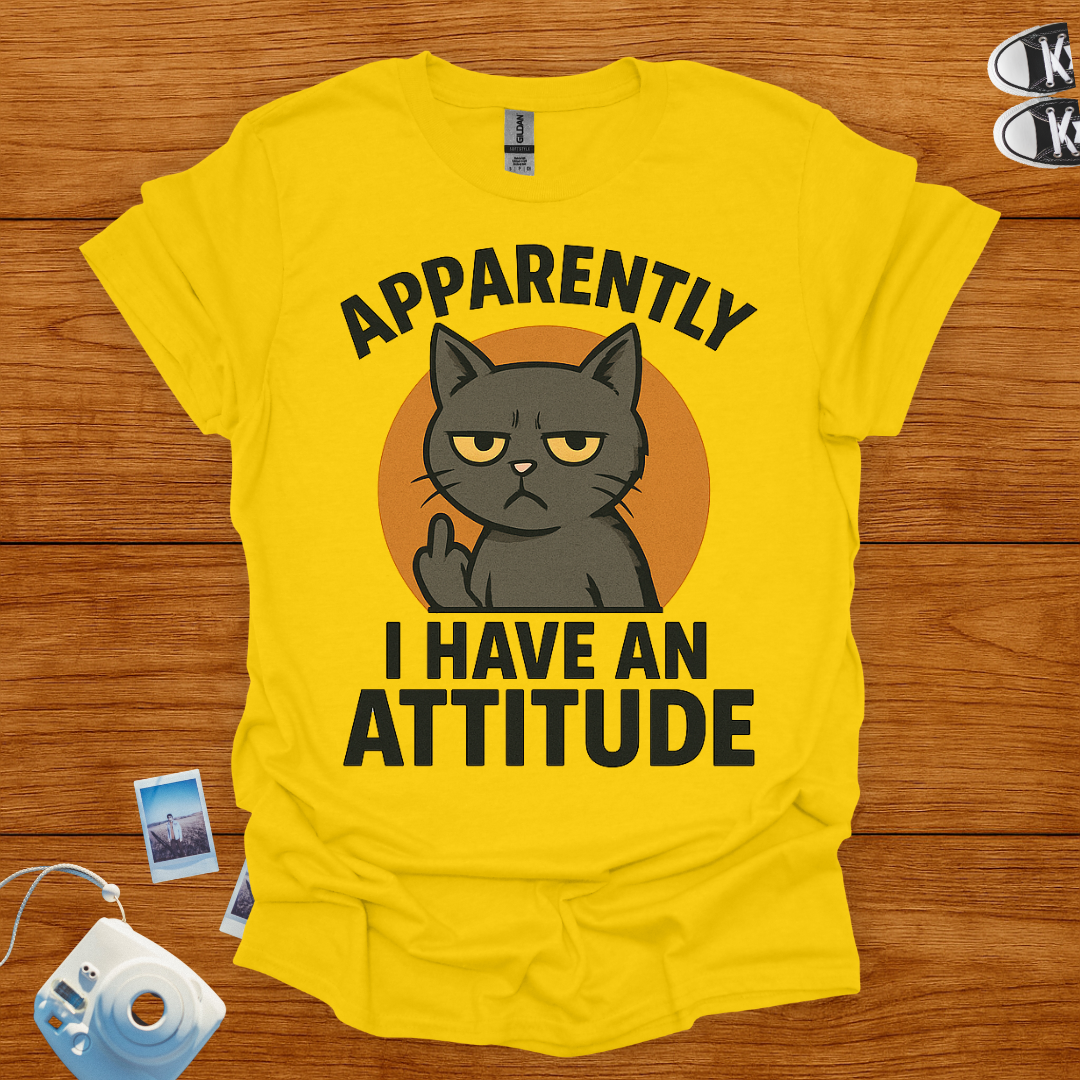 Apparently I have an Attitude T-shirt