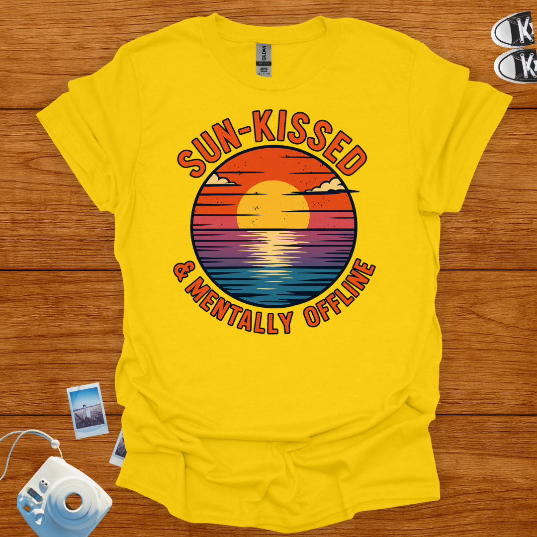 Sunkissed & Mentally Offline T-shirt