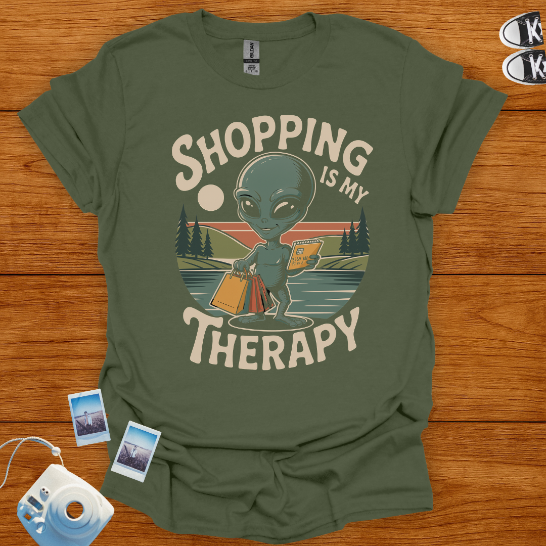 Shopping is my Therapy T-shirt