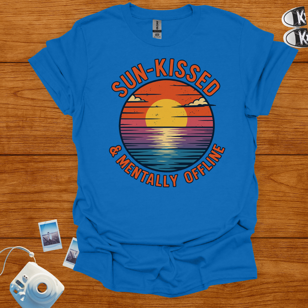 Sunkissed & Mentally Offline T-shirt