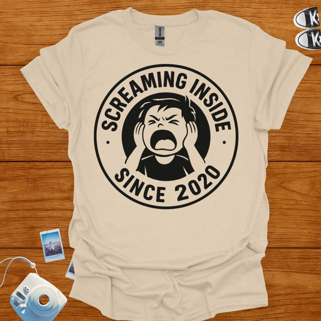 Screaming Inside Since 2020 T-shirt