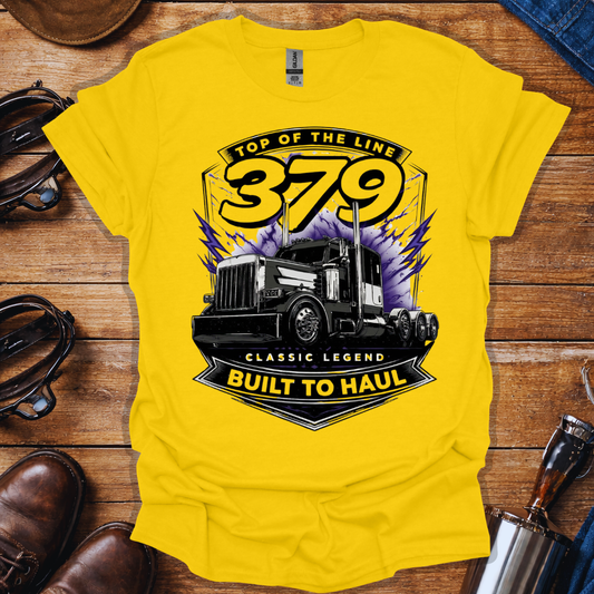 379 Trucker Shirt – Classic Long Haul Legend | Diesel Truck Driver Tee