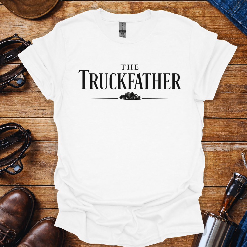 The Truckfather T-Shirt for Truck Drivers | Funny Trucker Dad Gift Tee