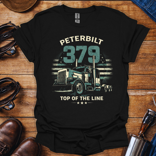 Peterbilt 379 Shirt – Top of the Line Semi Truck Driver Tee