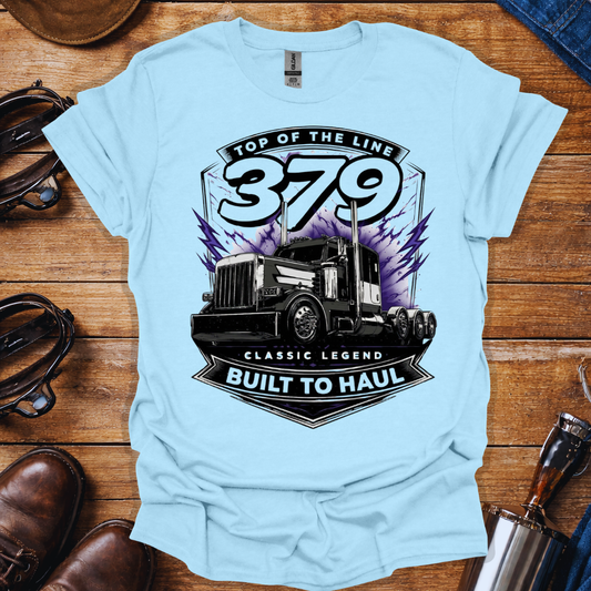 379 Trucker Shirt – Classic Long Haul Legend | Diesel Truck Driver Tee