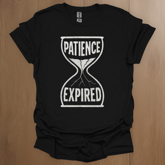 Patience Expired T-shirt