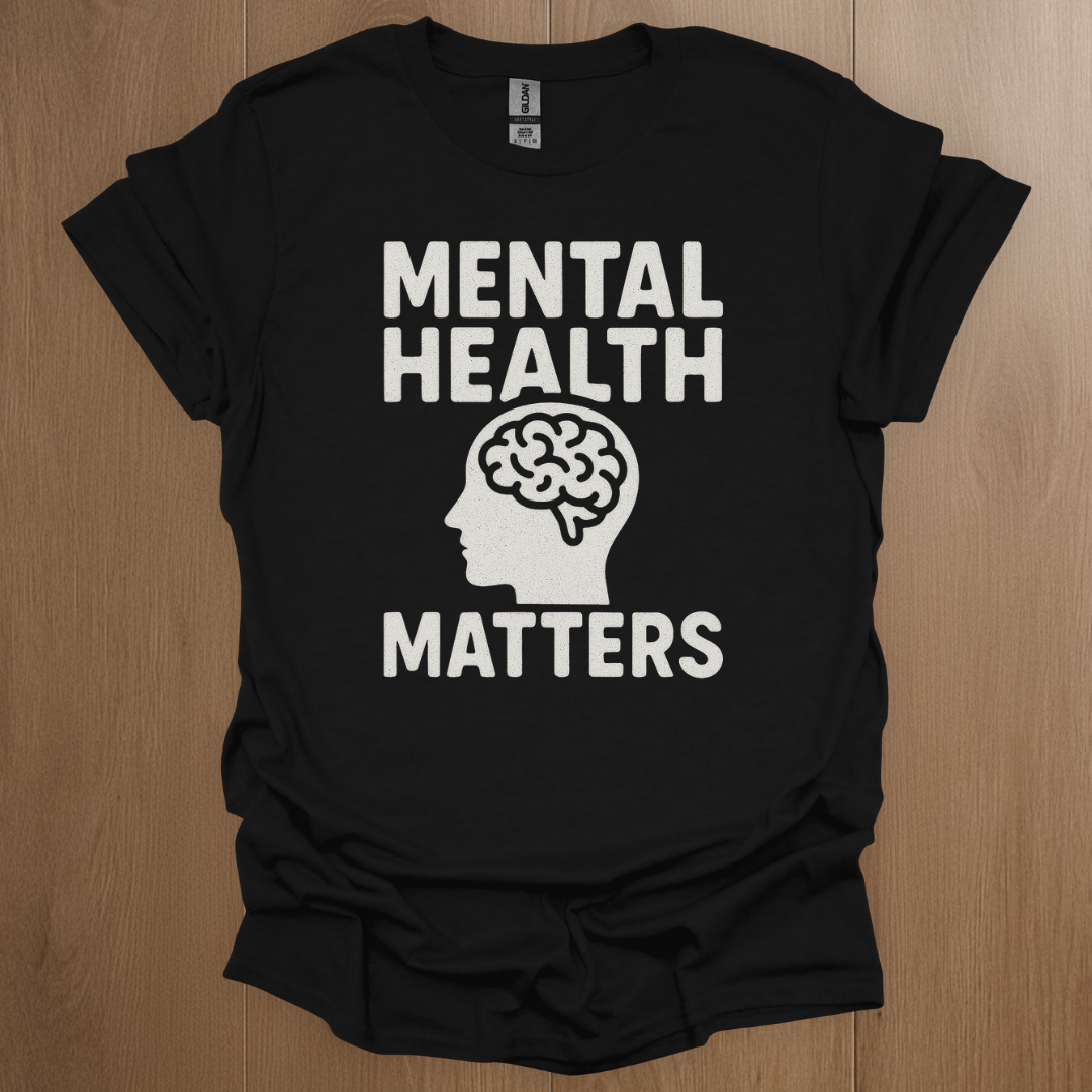 Mental Health Matters T-shirts - ADHD Pride T-Shirt - Back View