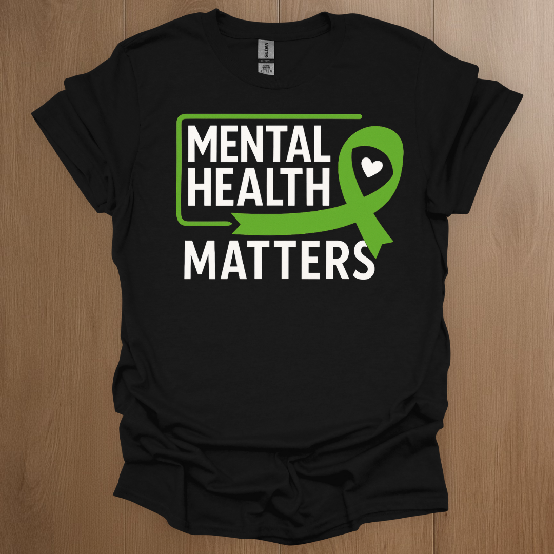 Mental Health Matters Graphics T-shirts - ADHD Pride T-Shirt - Back View
