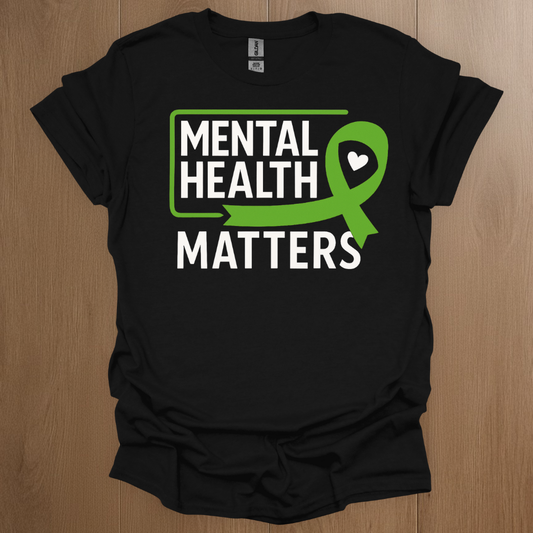 Mental Health Matters Graphics T-shirts - ADHD Pride T-Shirt - Back View