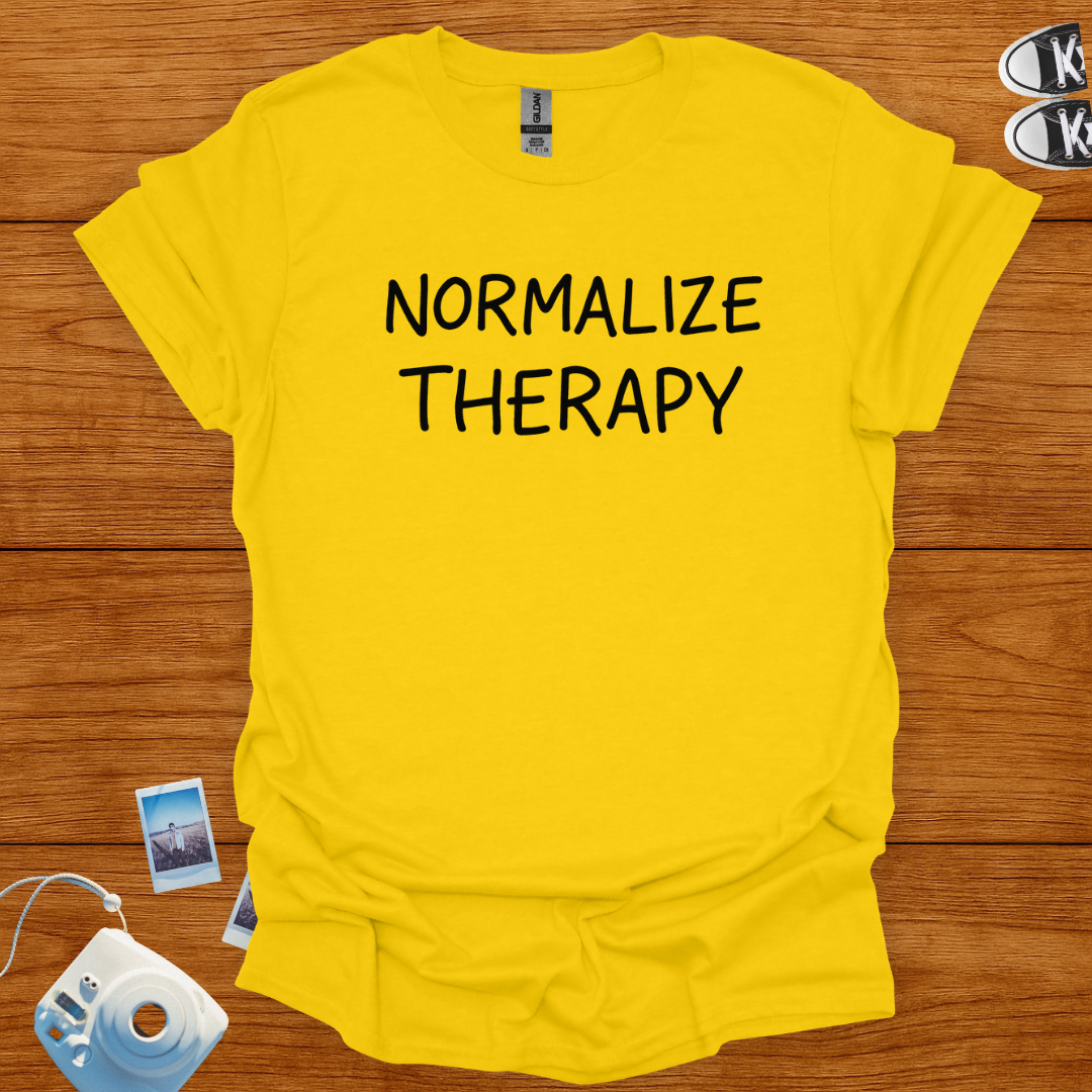 Normalize Therapy T-shirt | Mental Health T-Shirt