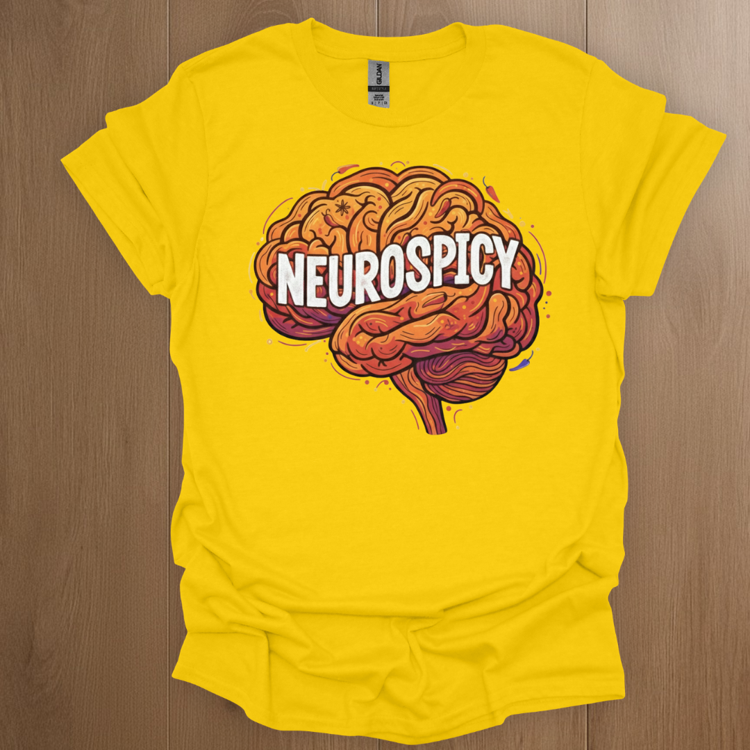 Neurospicy Neurodivergent T-shirts T-Shirt - Neurodivergent Pride Apparel