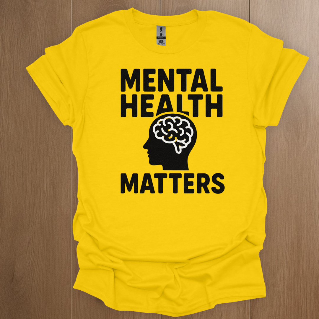 Mental Health Matters T-shirts - ADHD Pride T-Shirt - Lifestyle Photo