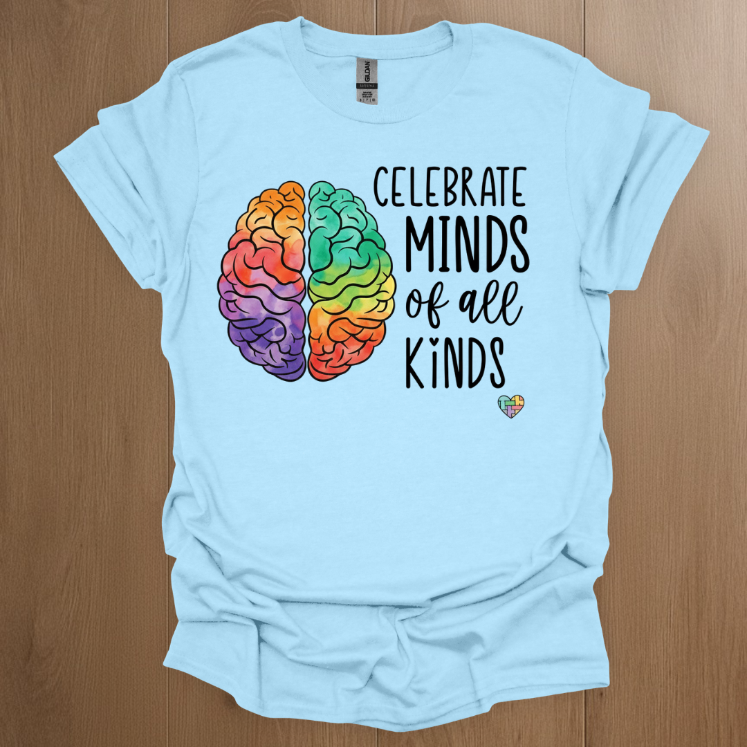 Celebrate Minds of all Kinds T-shirts