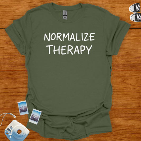 Normalize Therapy T-shirt | Mental Health T-Shirt