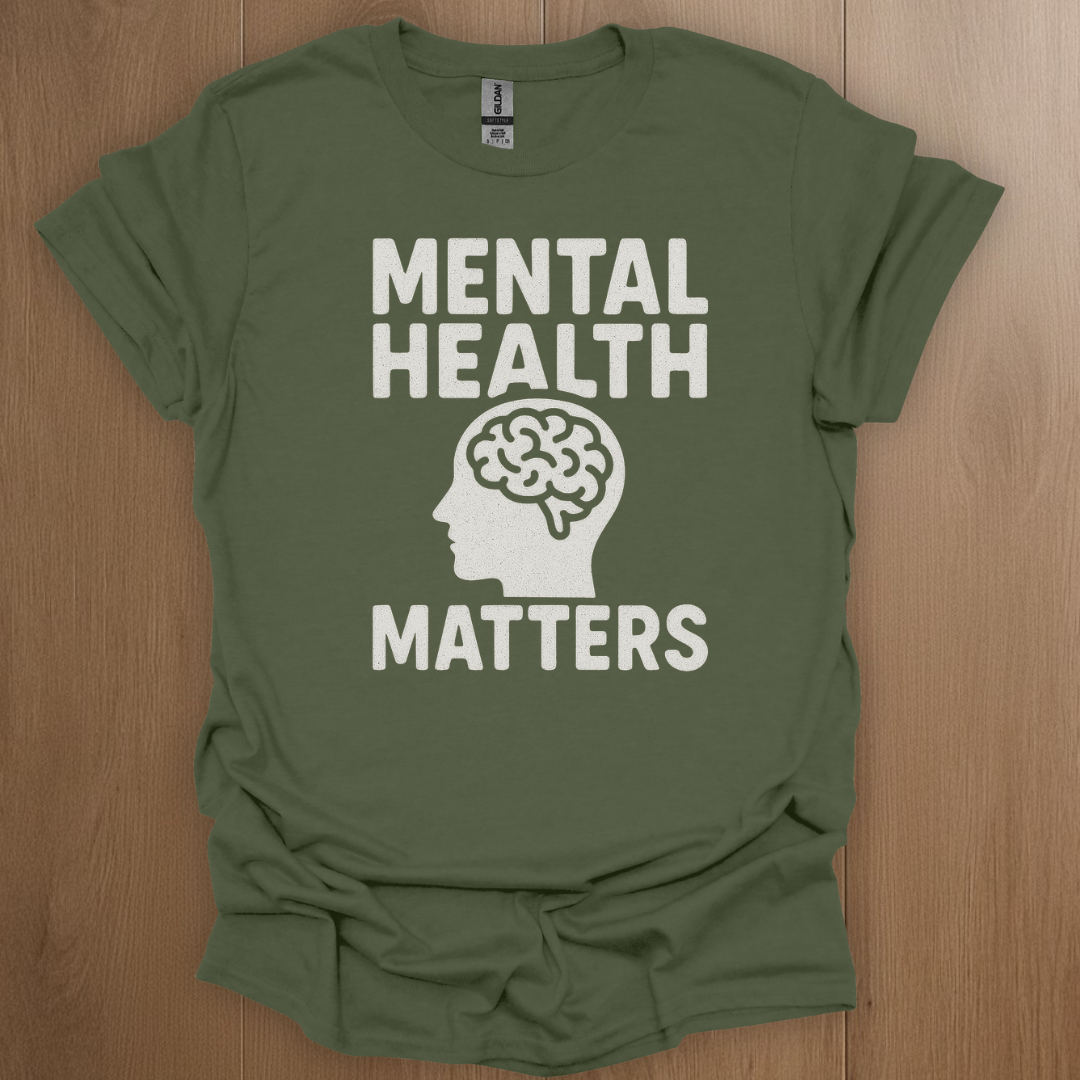 Mental Health Matters T-shirts T-Shirt - Mental Health Awareness Apparel