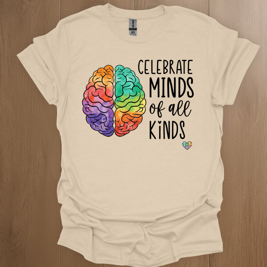 Celebrate Minds of all Kinds T-shirts