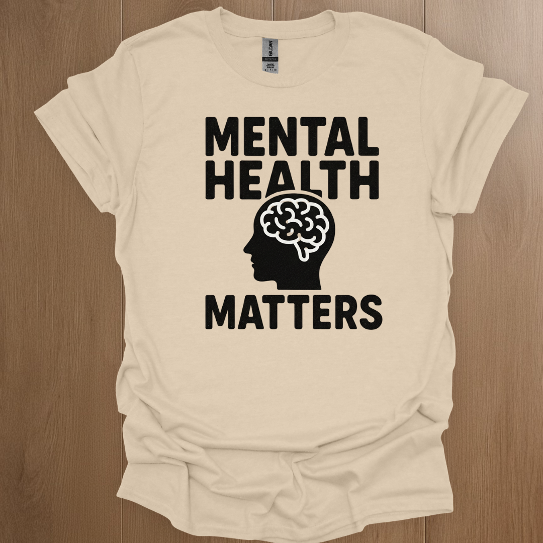 Mental Health Matters T-shirts - ADHD Pride T-Shirt - Front View