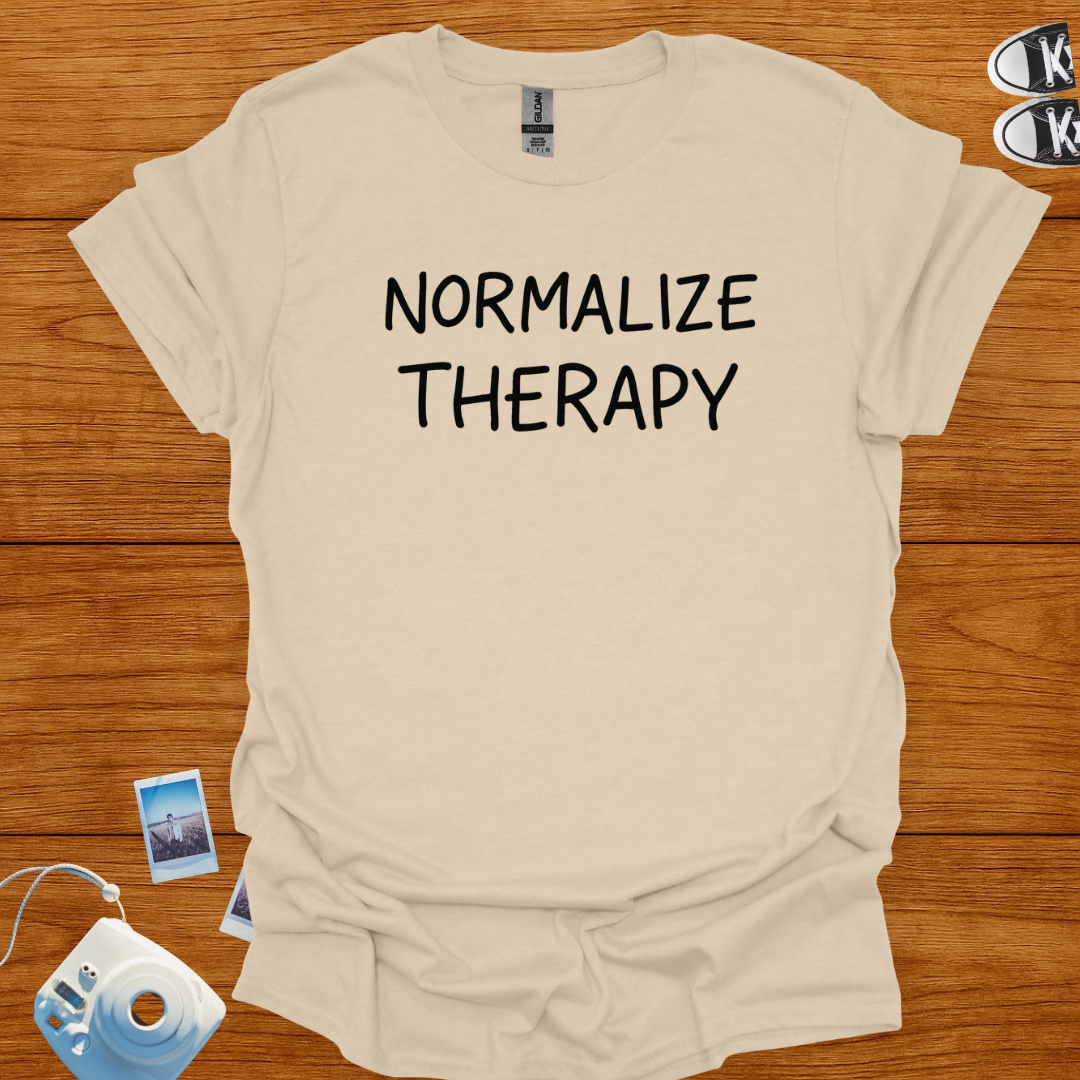 Normalize Therapy T-shirt | Mental Health T-Shirt