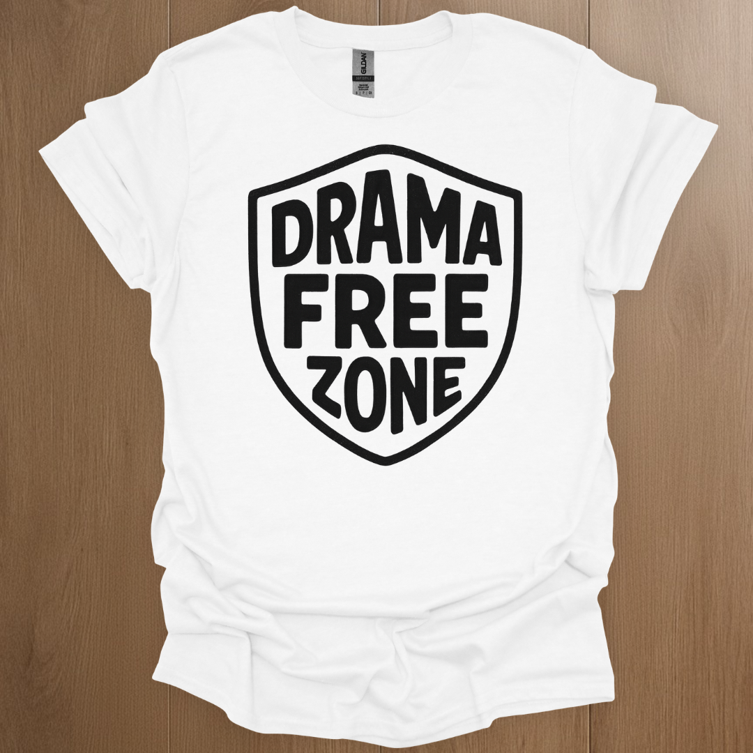 Drama Free Zone T-shirt